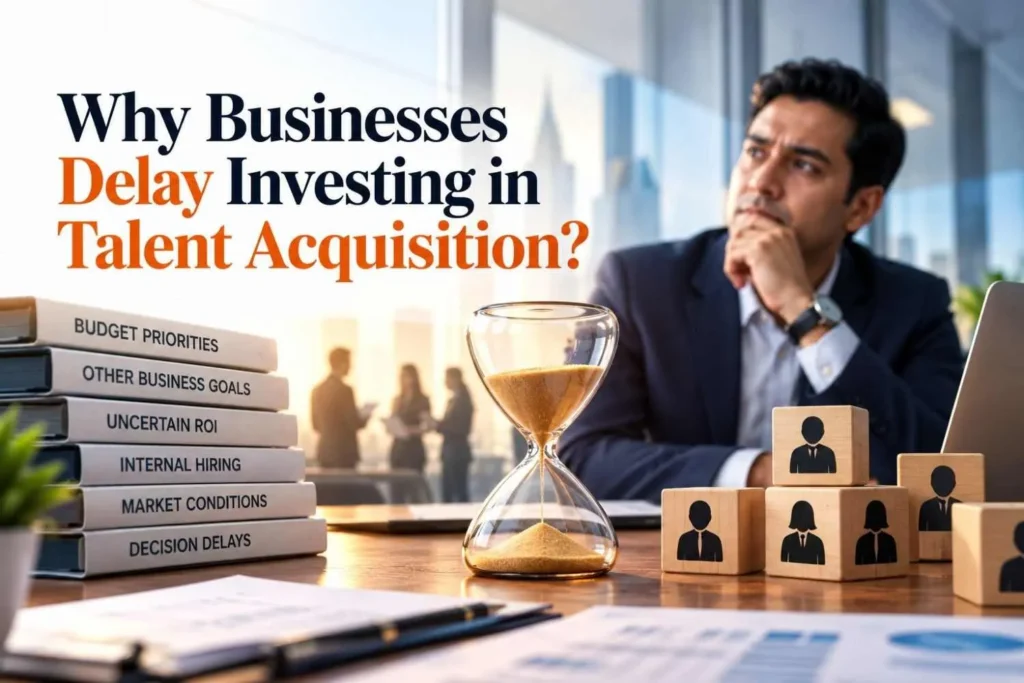 why businesses delay investing in talent acquisition